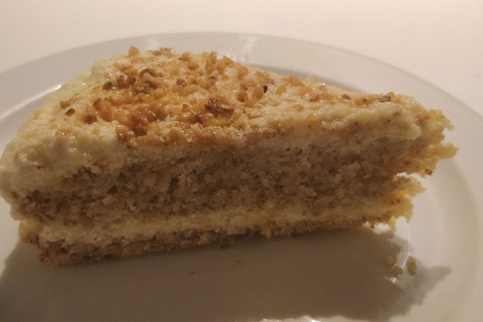 Vanille - Krokant - Torte