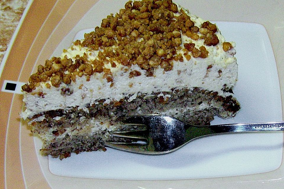 Vanille - Krokant - Torte