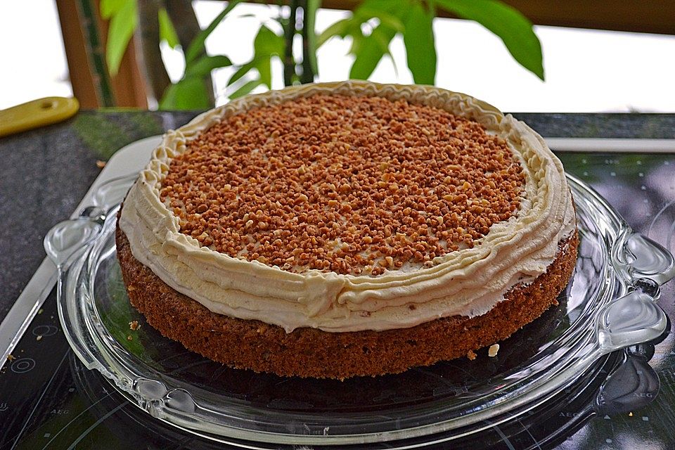 Vanille - Krokant - Torte