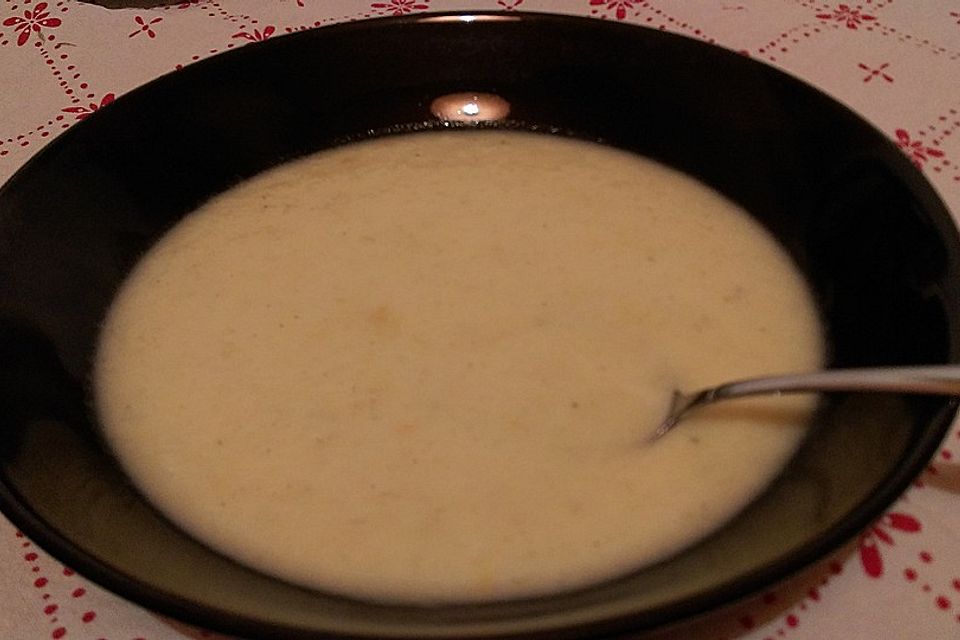 Pastinakensuppe mit Fenchel