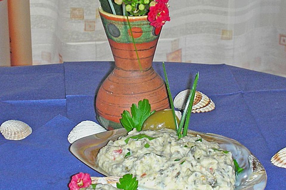 Griechische Auberginenpaste