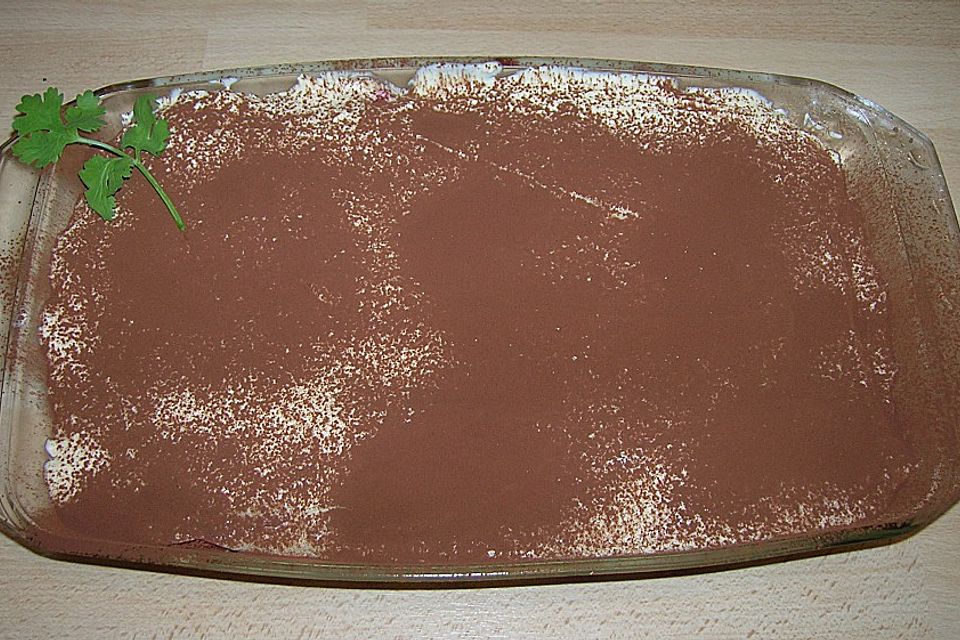 Vanillemousse - Tiramisu mit Beeren