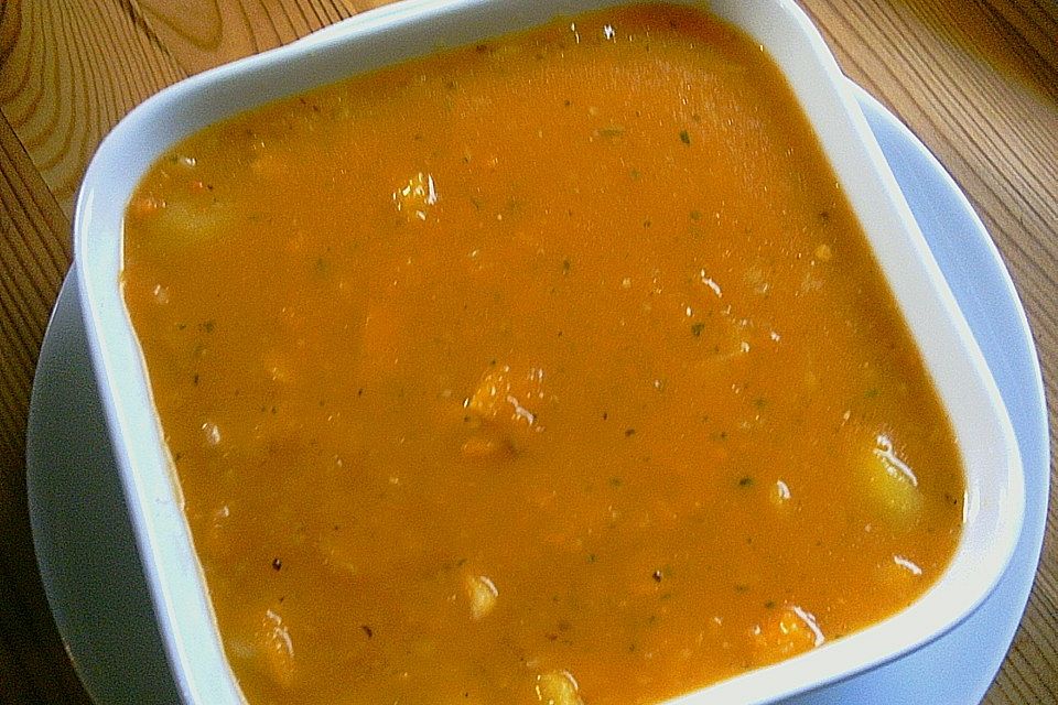 Kartoffel - Kürbis - Suppe