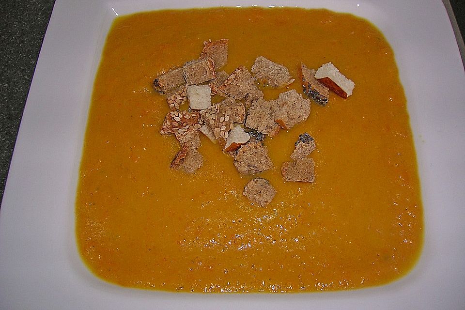 Kartoffel - Kürbis - Suppe