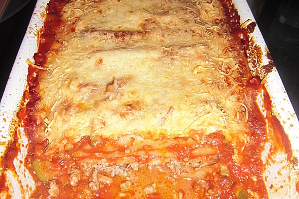 Gefüllte Lasagne - Röllchen