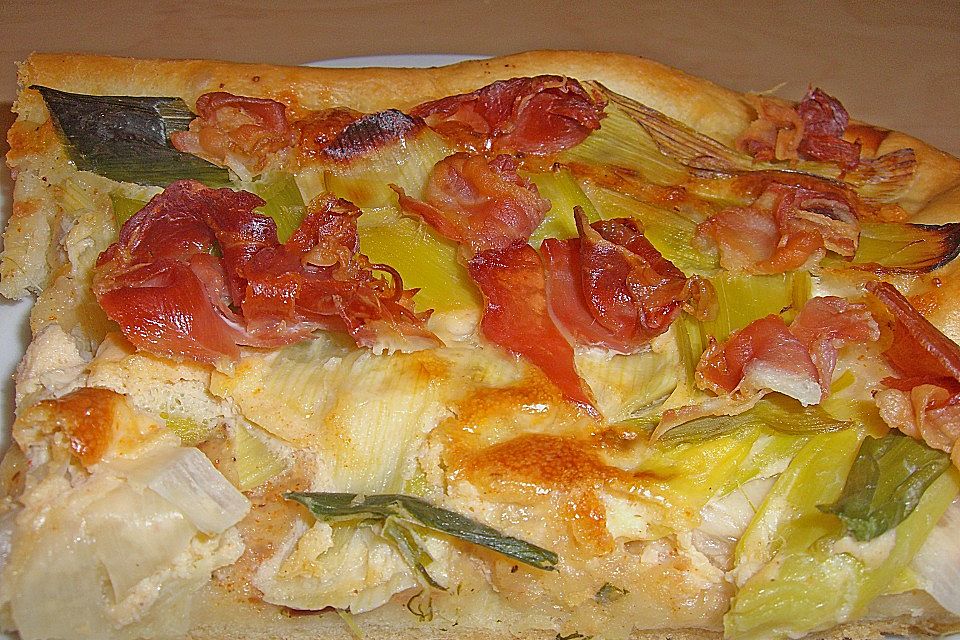 Lauch - Speck - Kuchen