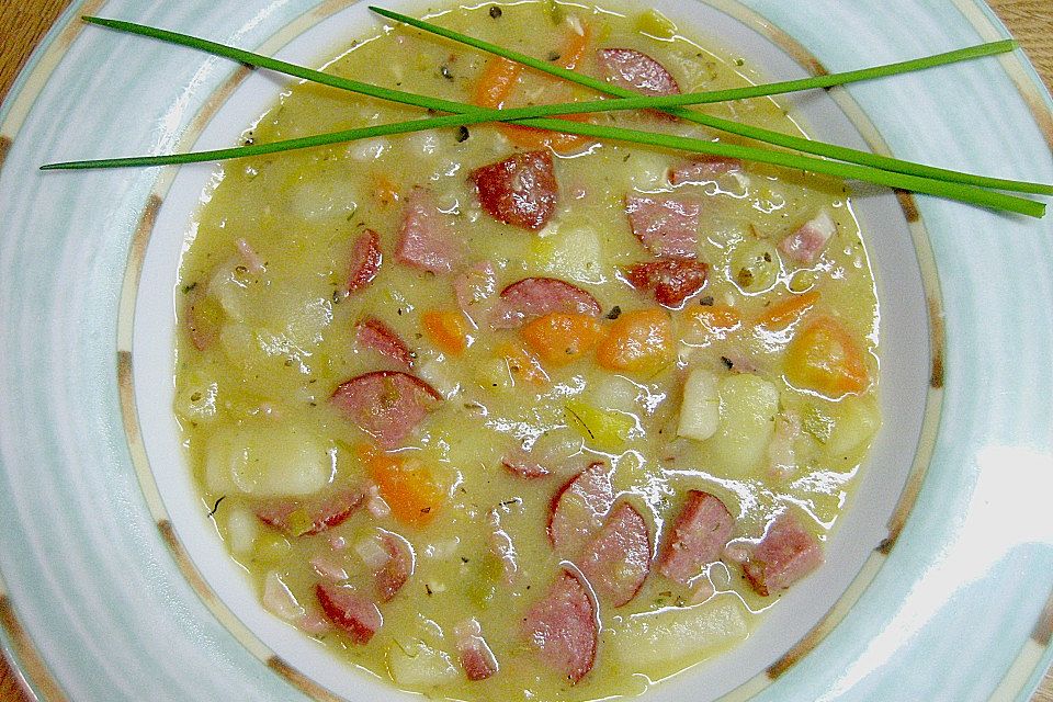 Die Erbsensuppe