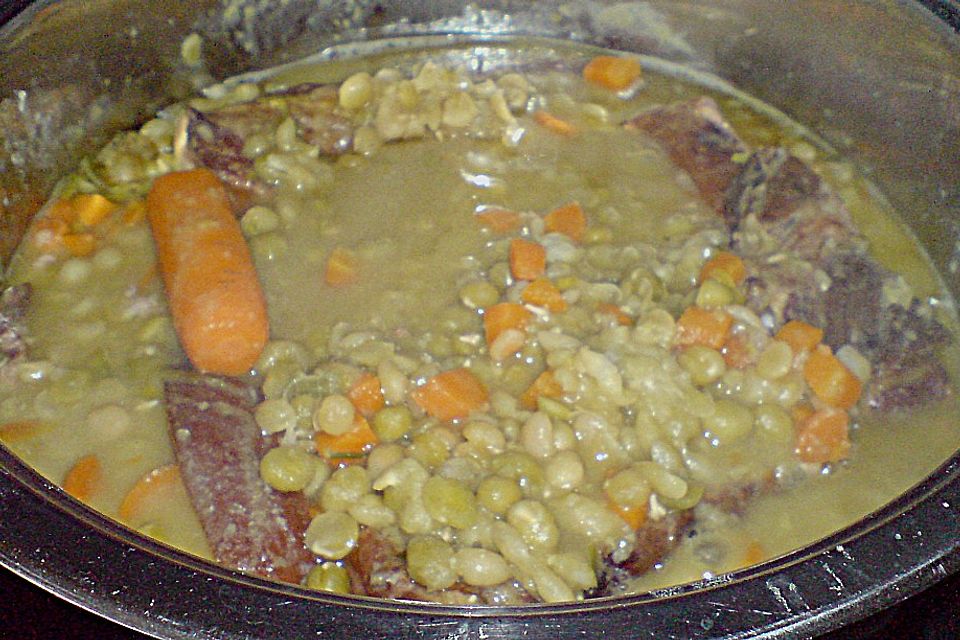 Die Erbsensuppe