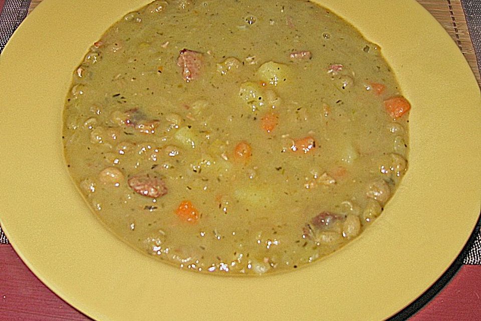 Die Erbsensuppe