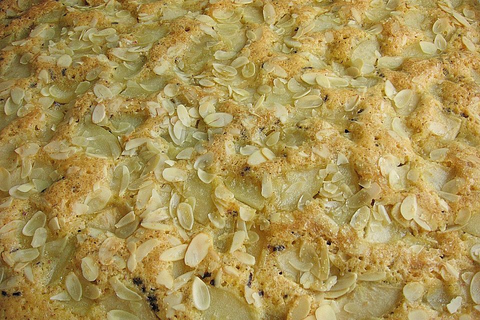 Birnen - Mandel - Kuchen