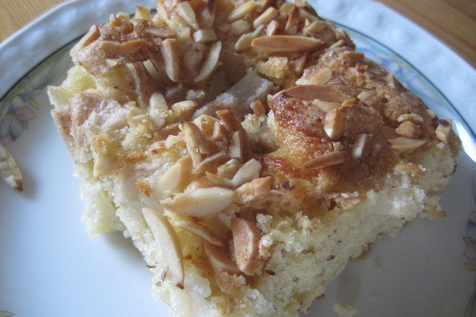 Birnen - Mandel - Kuchen