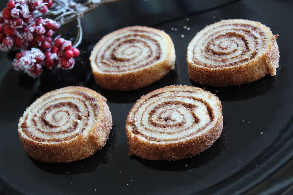 Zimtschnecken - Plätzchen