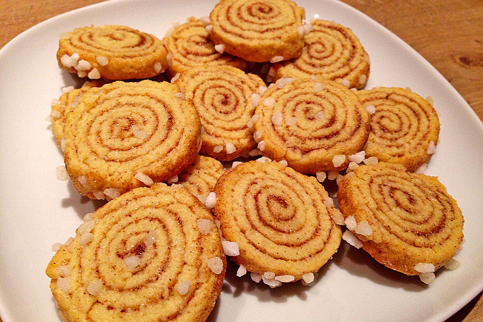 Zimtschnecken - Plätzchen