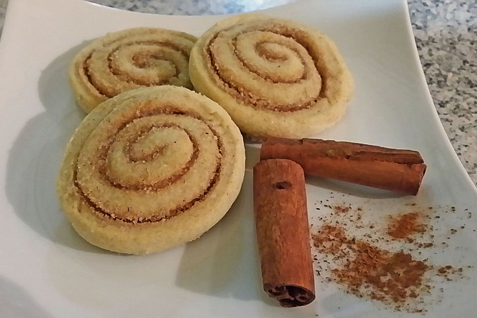 Zimtschnecken - Plätzchen