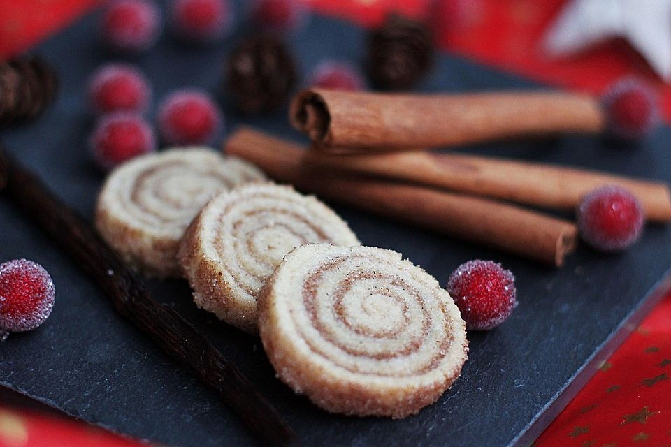 Zimtschnecken - Plätzchen