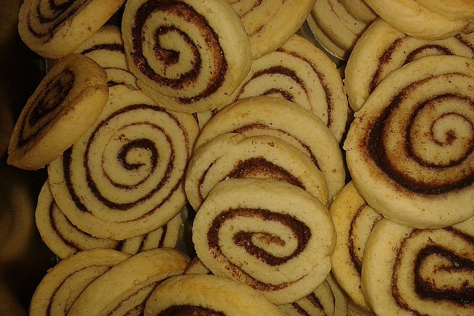 Zimtschnecken - Plätzchen