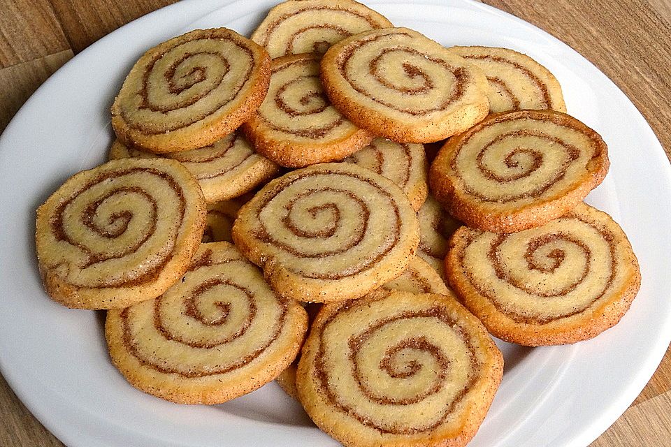 Zimtschnecken - Plätzchen