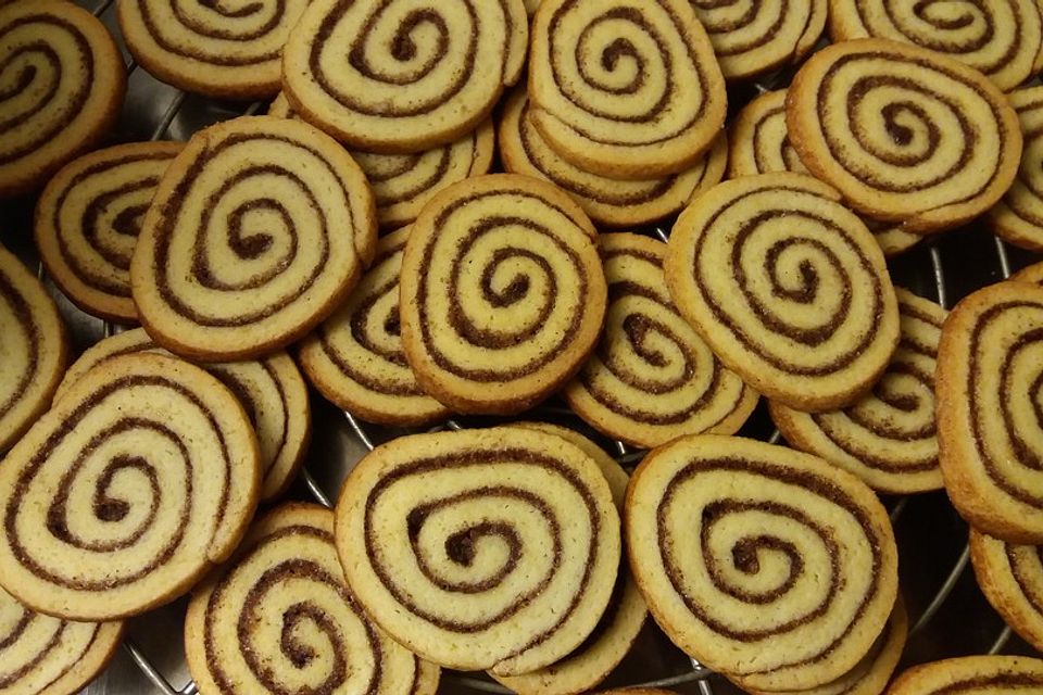 Zimtschnecken - Plätzchen