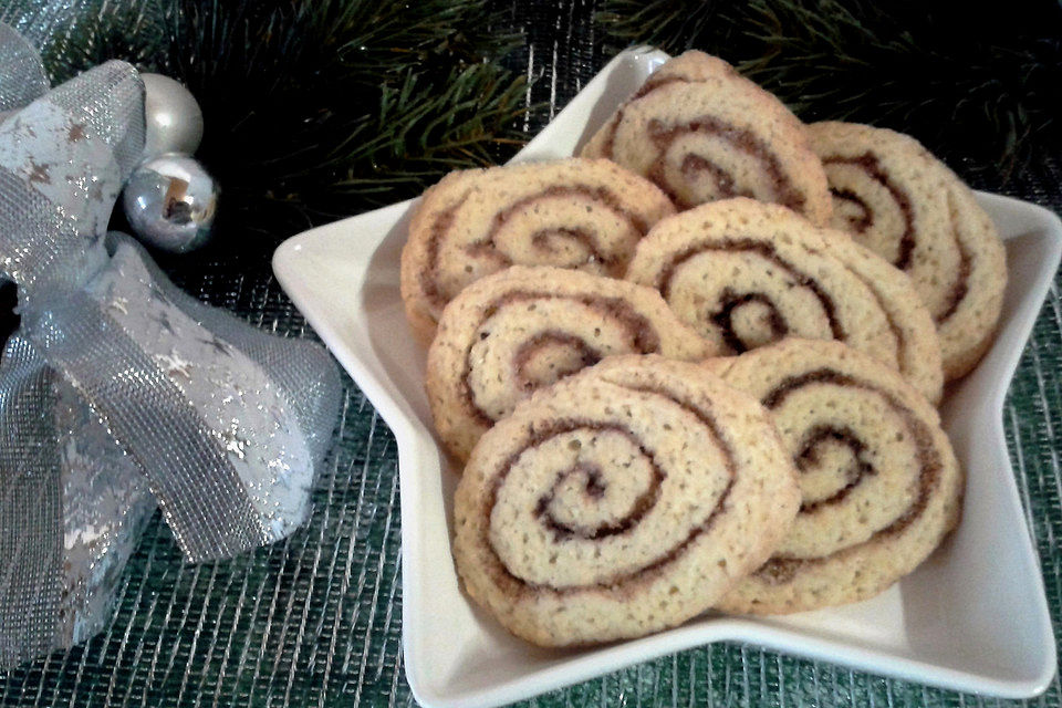 Zimtschnecken - Plätzchen