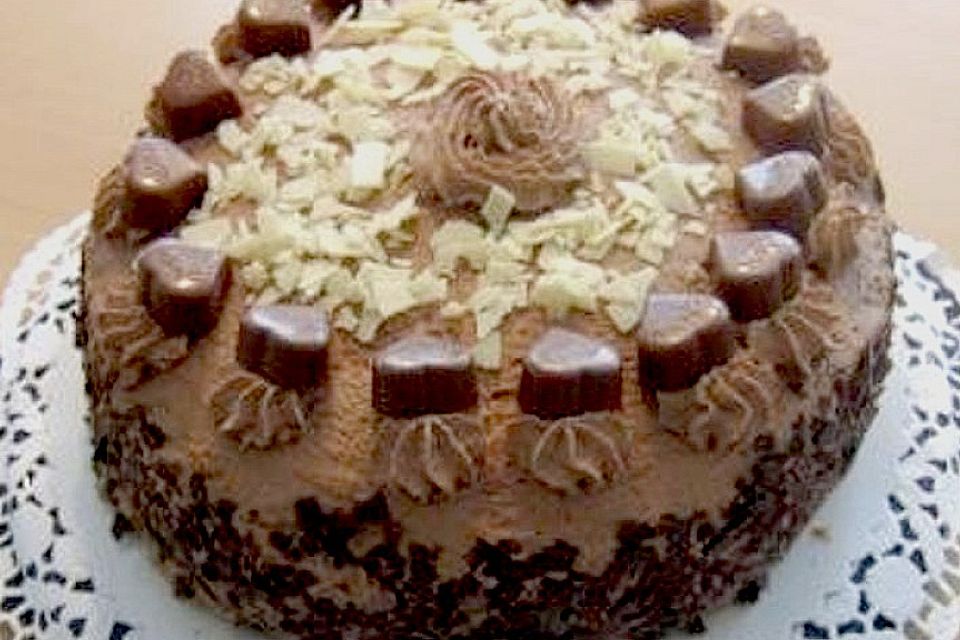 Schoko - Sahne - Torte