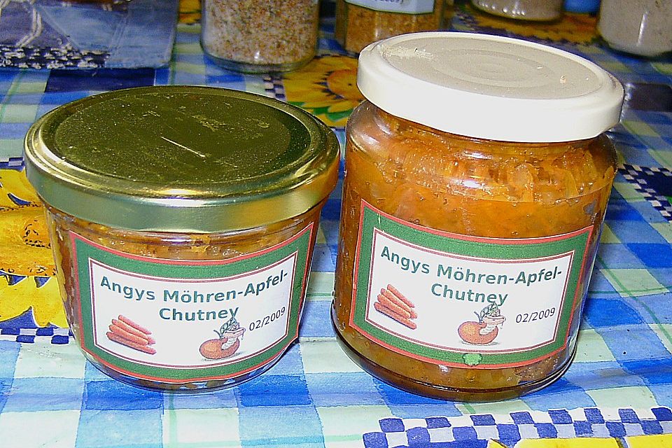 Angys Möhren - Apfel - Chutney