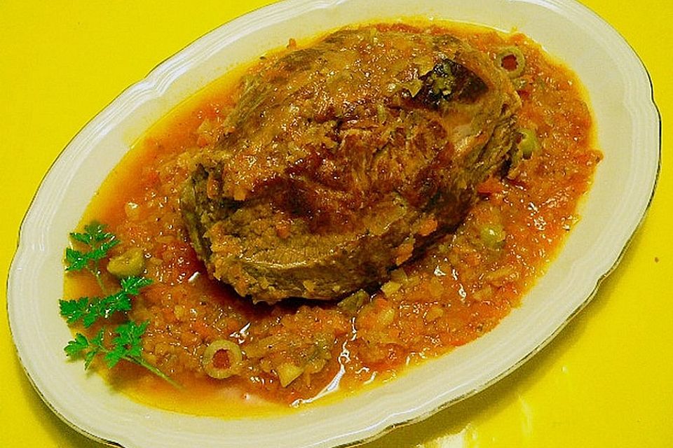 Italienischer Kalbsbraten