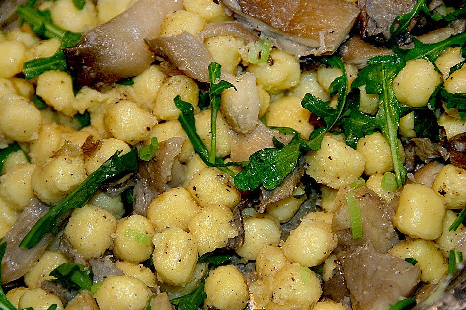 Gnocchi mit Austernpilzen