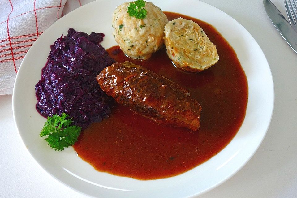 Karamellisierter Apfelrotkohl