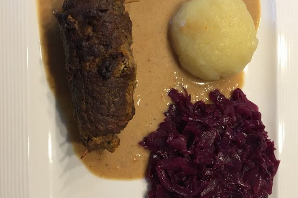 Karamellisierter Apfelrotkohl