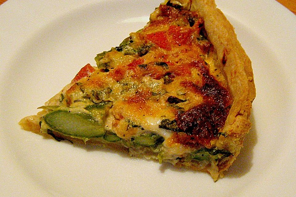 Spargelquiche