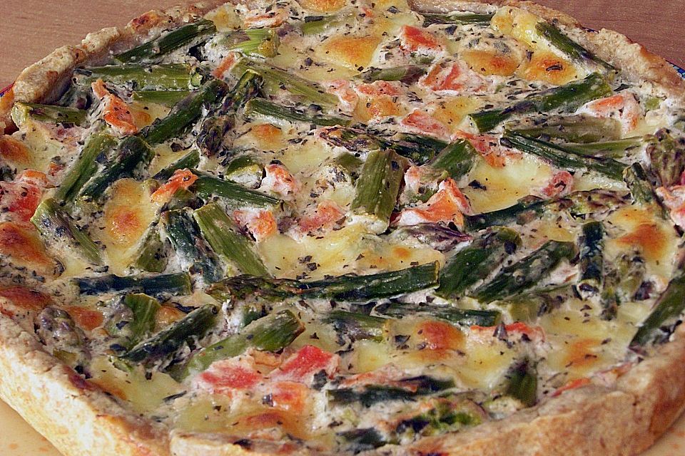 Spargelquiche