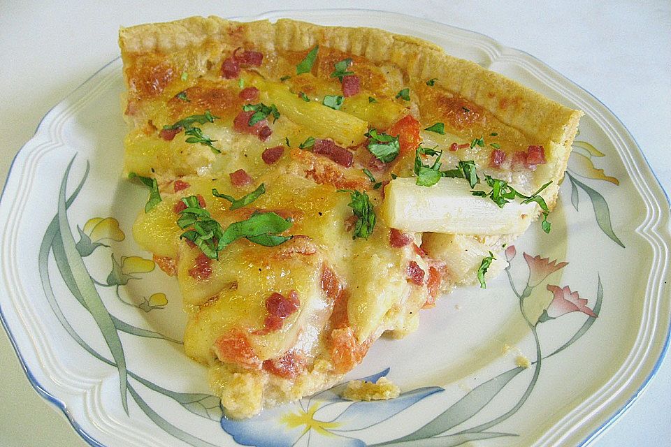 Spargelquiche