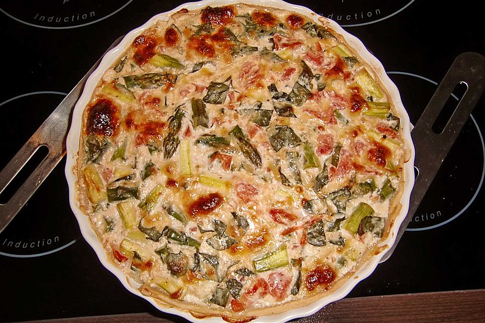 Spargelquiche