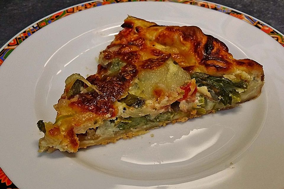 Spargelquiche