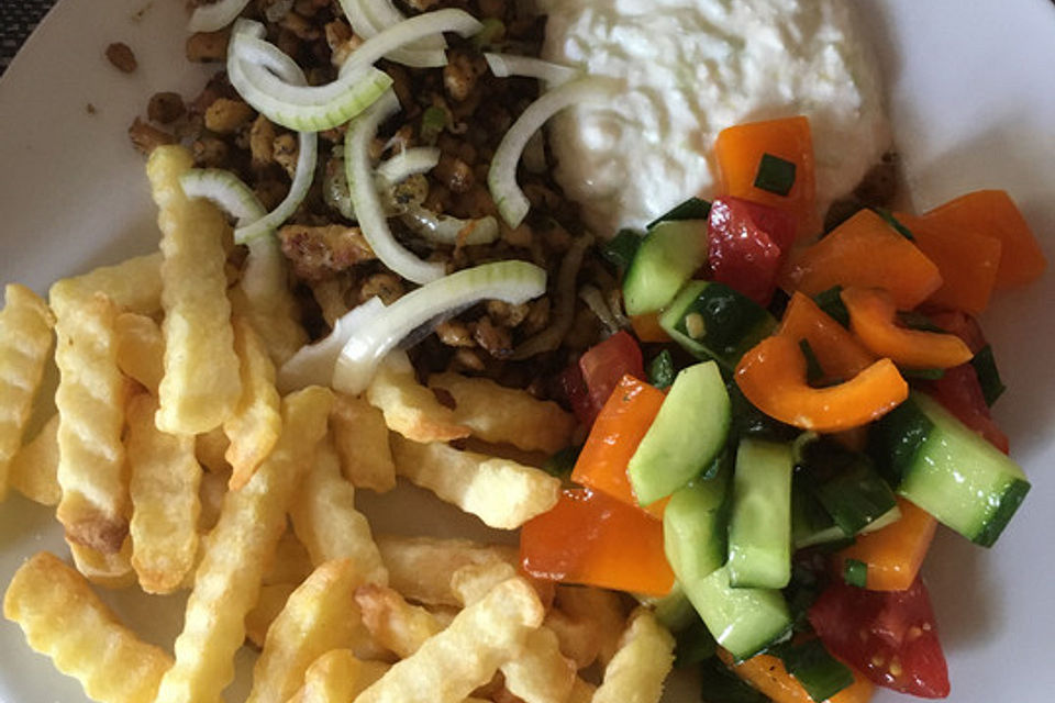 Veganer Gyros