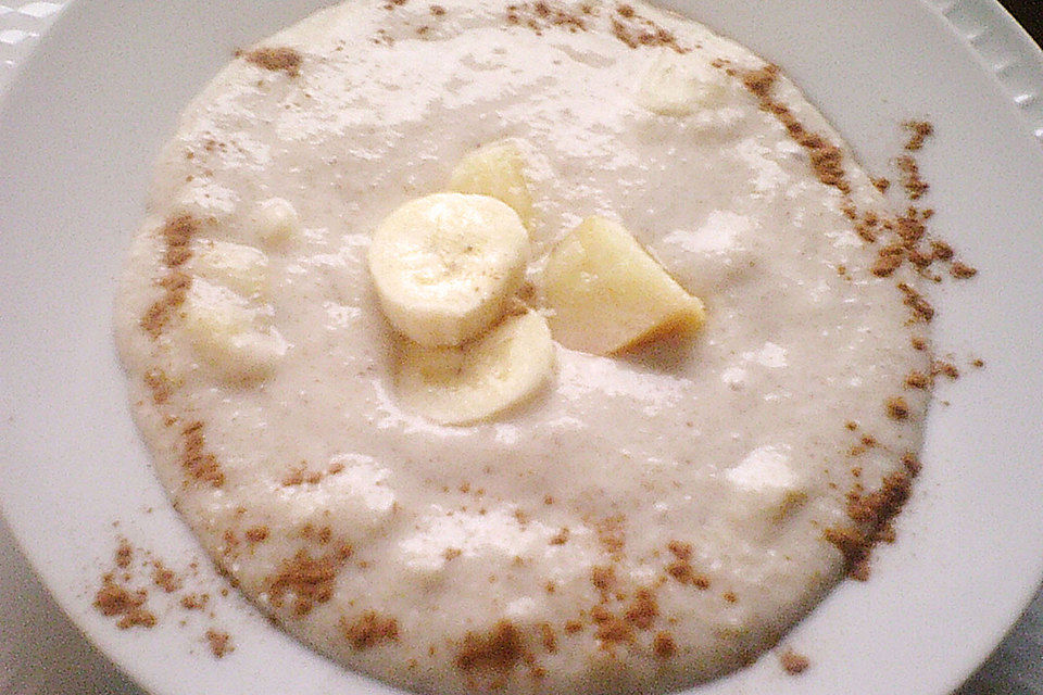 Annikas Bananen - Apfel - Grieß