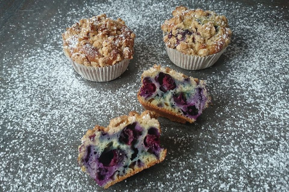 Manhattan Blueberry Muffins