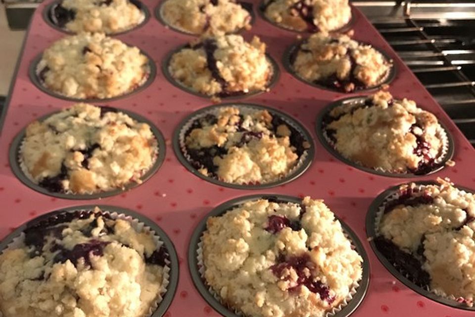 Manhattan Blueberry Muffins