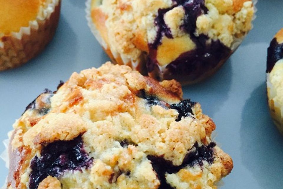 Manhattan Blueberry Muffins