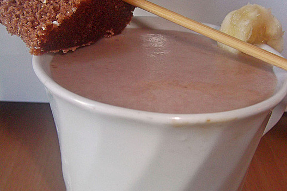 Bananen - Nutella - Milch