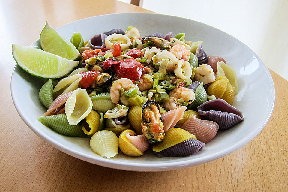 Pasta mit Meeresfrüchten