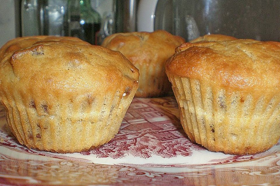 Joghurt - Dattel - Nuss - Muffins