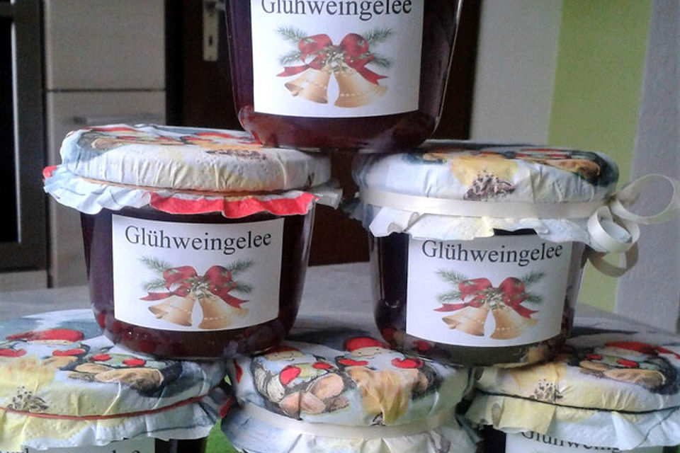 Glühweingelee