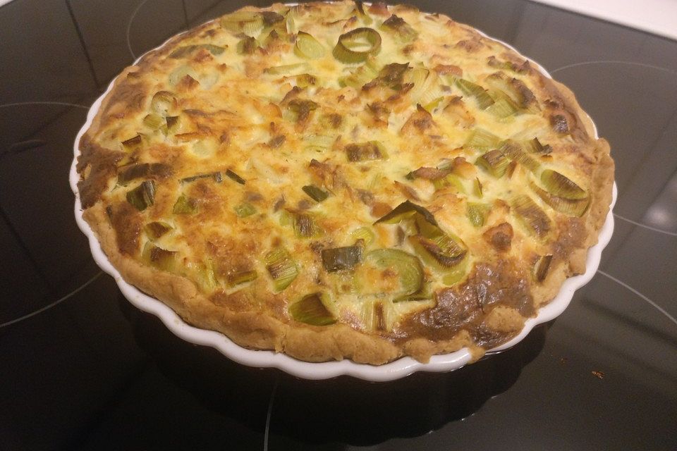 Lachs-Quiche