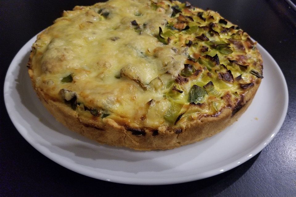 Lachs-Quiche