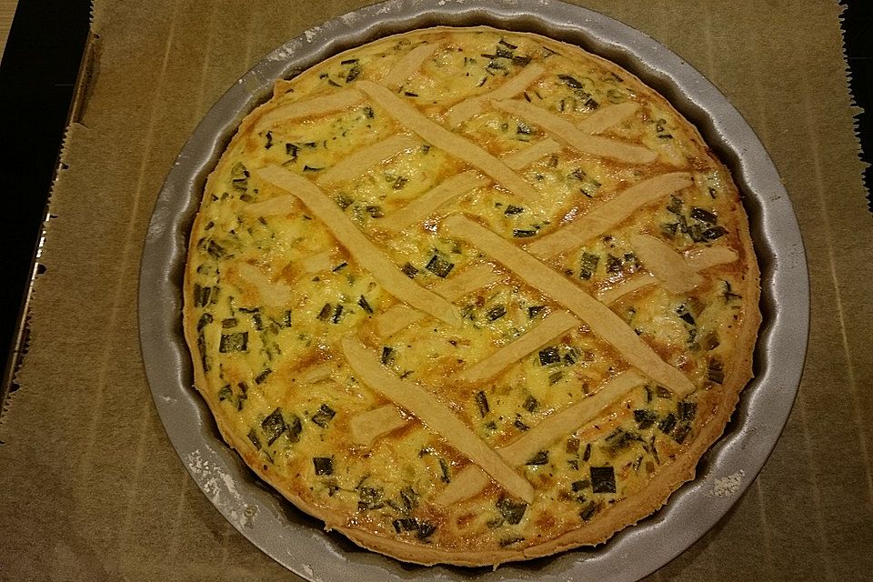 Lachs-Quiche