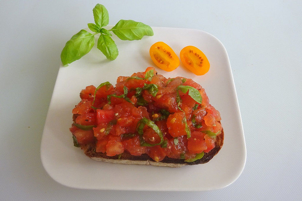 Bruschetta mit Tomaten