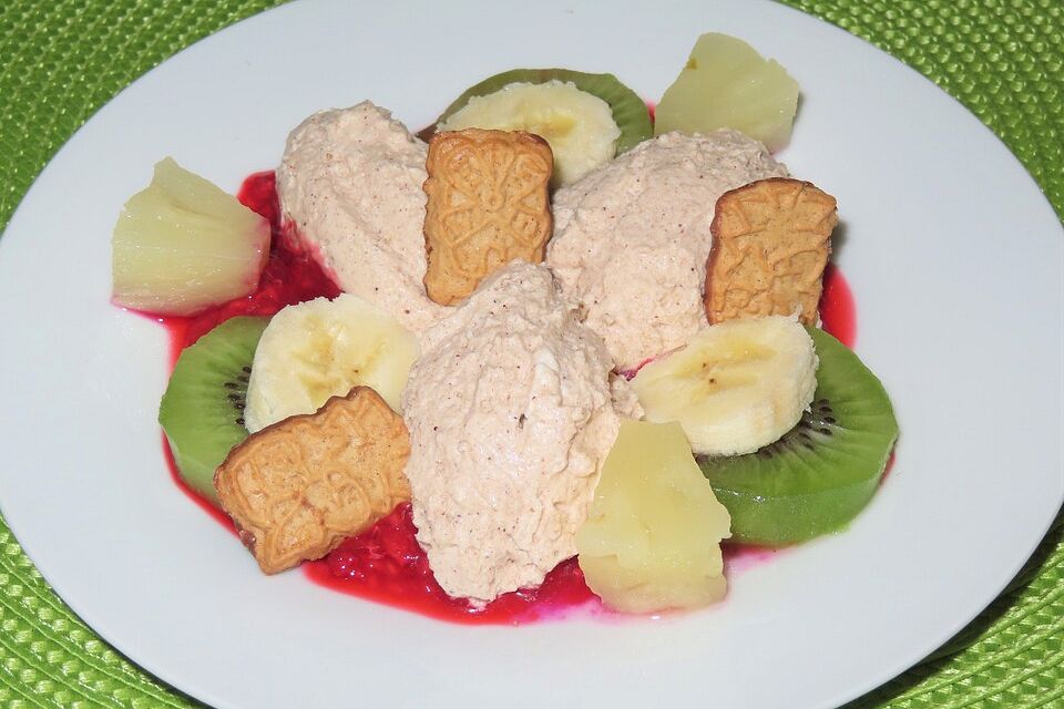 Lebkuchen -  Bananen - Mousse