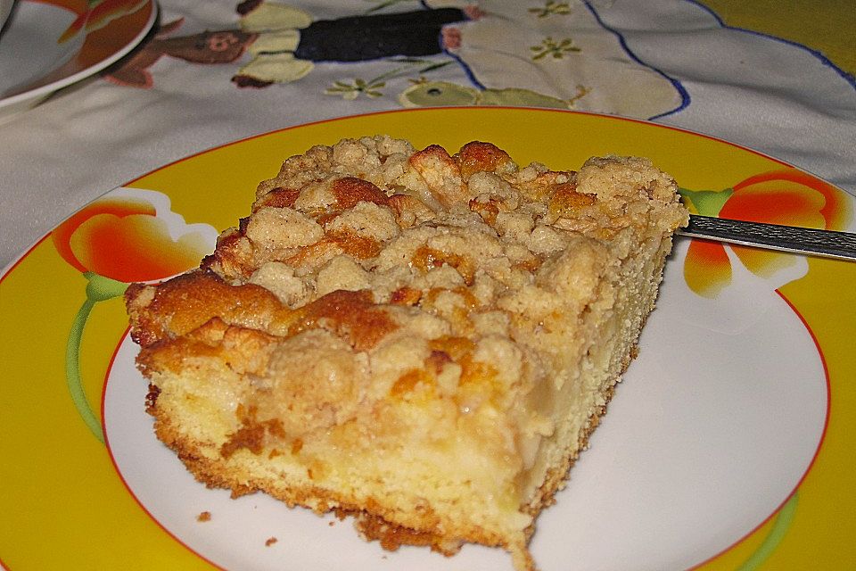 Apfel - Zimt - Streuselkuchen