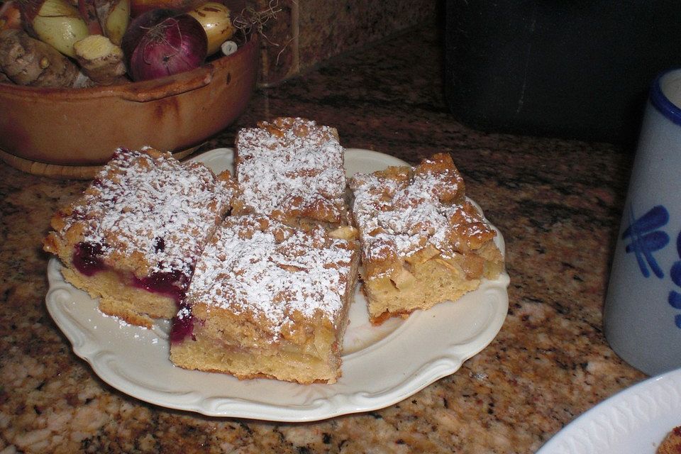 Apfel - Zimt - Streuselkuchen